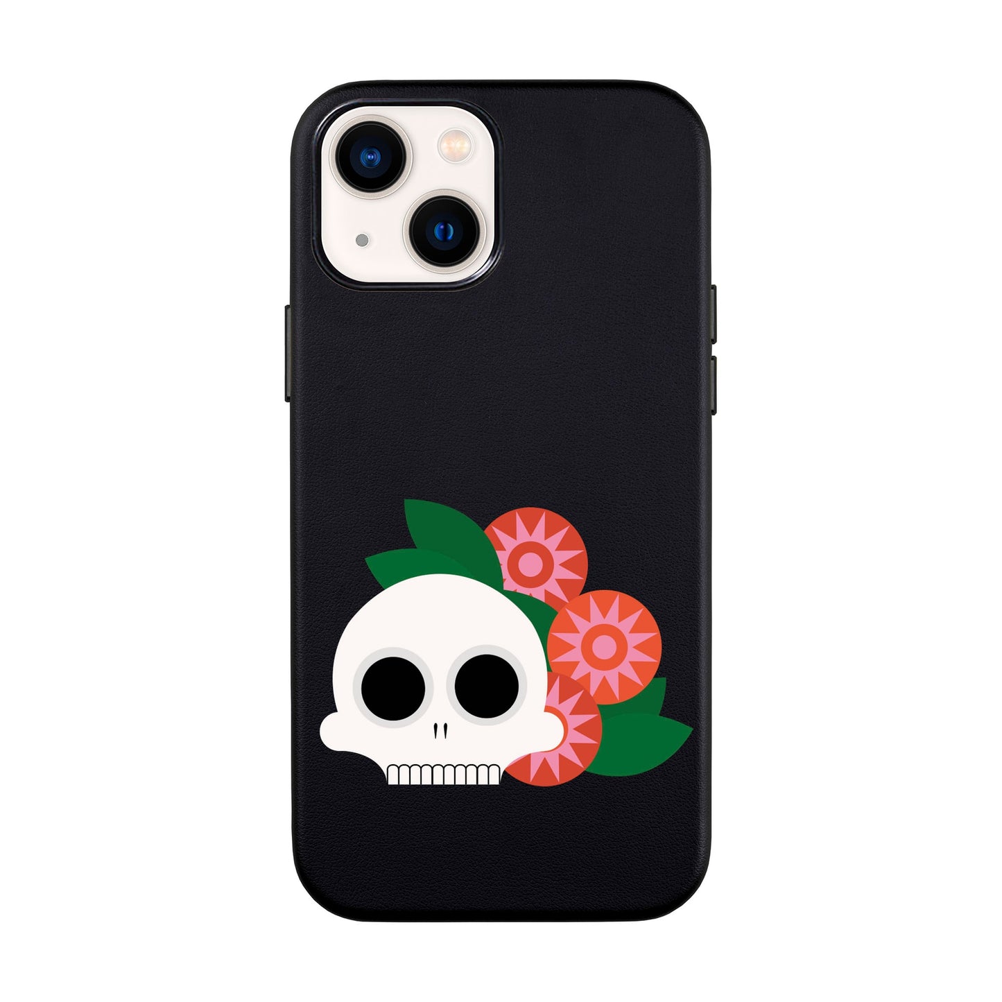 MEMENTO BLOOM-iPhone 13 Mini Leather Kılıf
