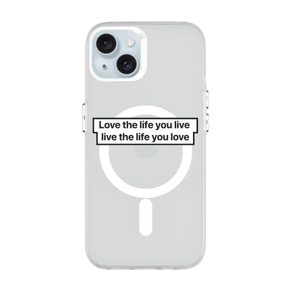 LOVE THE LIFE-iPhone 15 Plus Hold Kılıf MagSafe Özellikli