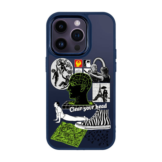 CLEAR YOUR HEAD-iPhone 14 Pro Proof Kılıf