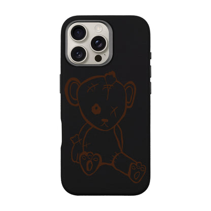 BABY BEAR-iPhone 16 Pro Max Leather Premium Kılıf MagSafe Özellikli