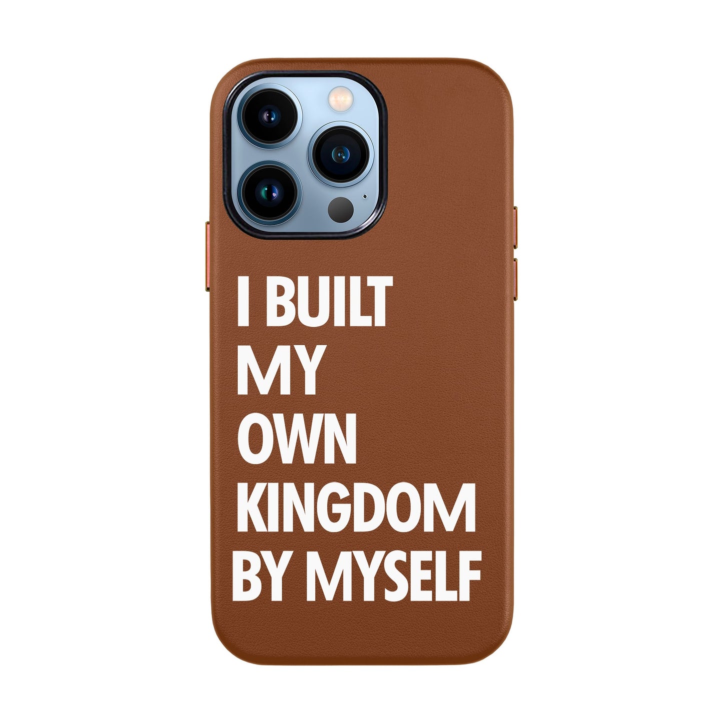 KINGDOM-iPhone 13 Pro Max Leather Kılıf