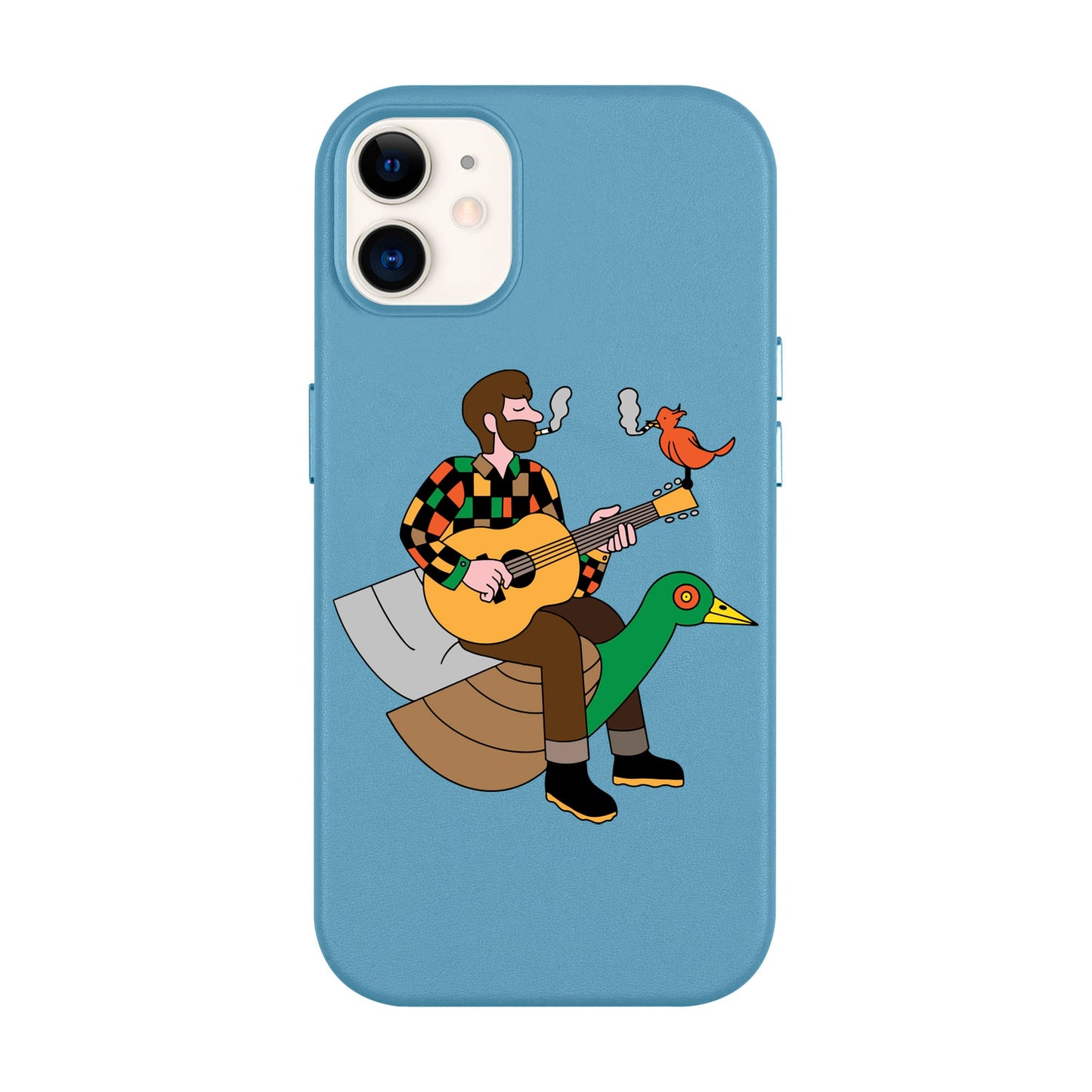 BIRDS OF A FEATHER-Leather Kılıf MagSafe Özellikli - iPhone 11