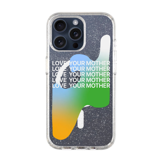 LOVE YOUR MOTHER-iPhone 15 Pro Max Shiny Kılıf MagSafe Özellikli