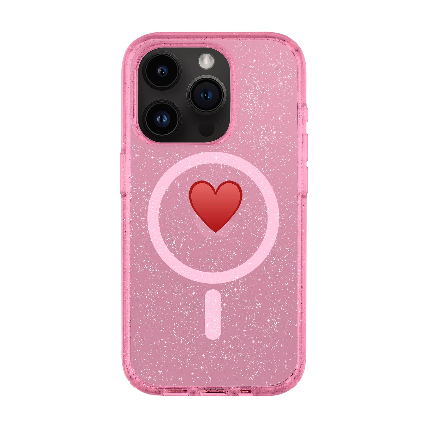 SPREAD HEART-iPhone 14 Pro Shiny Kılıf MagSafe Özellikli
