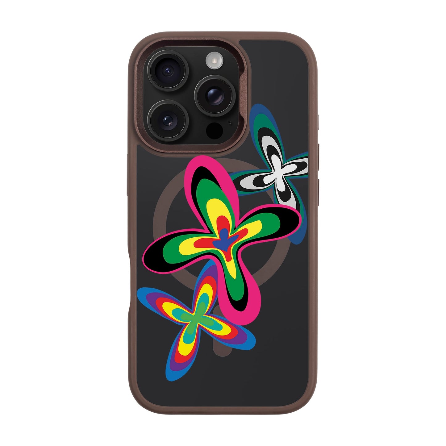 COLOR FLOWER-iPhone 16 Pro Rise Kılıf MagSafe Özellikli