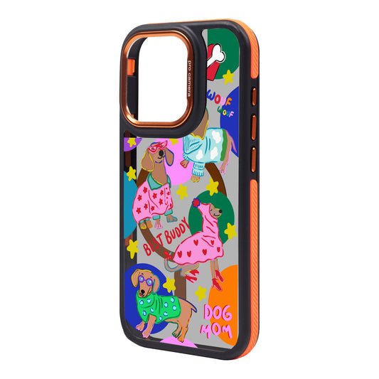 DOG MOM-iPhone 15 Pro Max Dark Kılıf MagSafe Özellikli