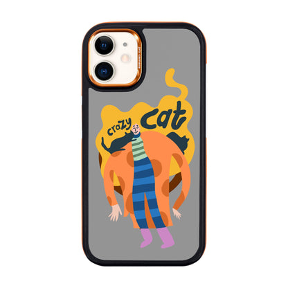 CRAZY CAT-iPhone 11 Dark Kılıf MagSafe Özellikli