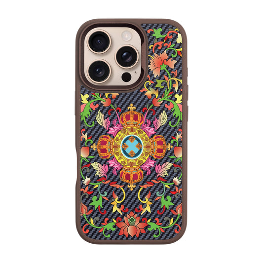 SPIRAL-iPhone 16 Pro Plaid Kılıf MagSafe Özellikli