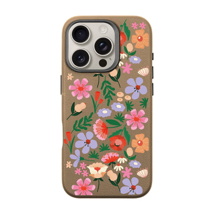 GRACIOUS-iPhone 16 Pro Leather Premium Kılıf MagSafe Özellikli