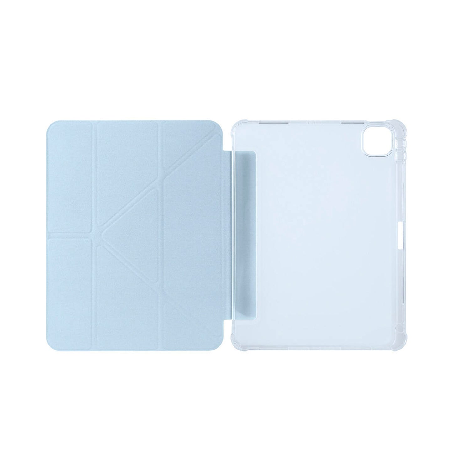 Apple iPad Air 11 inç 2025 M3-Trigon Folding Kalemlikli Standlı Kılıf