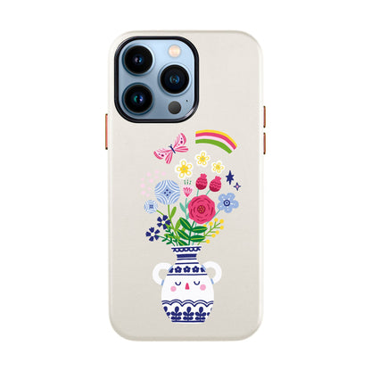 PARTERRE-iPhone 14 Leather Kılıf