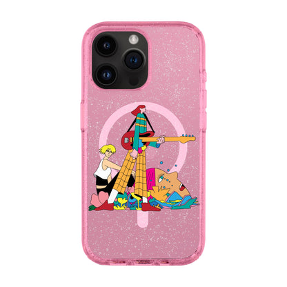 HER BAND-iPhone 14 Pro Max Shiny Kılıf MagSafe Özellikli