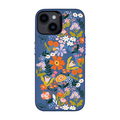 FLOWER-iPhone 14 Hold Kılıf MagSafe Özellikli