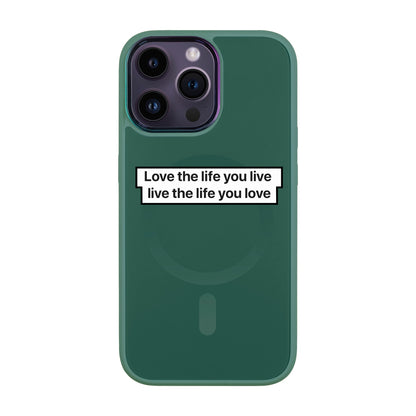 LOVE THE LIFE-iPhone 14 Pro Max Vigor Kılıf MagSafe Özellikli