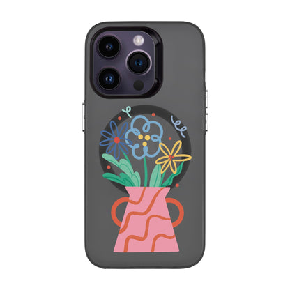 PINK VASE-iPhone 14 Pro Hold Kılıf MagSafe Özellikli