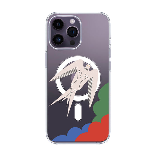 L’OISEAU LIBRE-iPhone 14 Pro Max Solid Kılıf MagSafe Özellikli