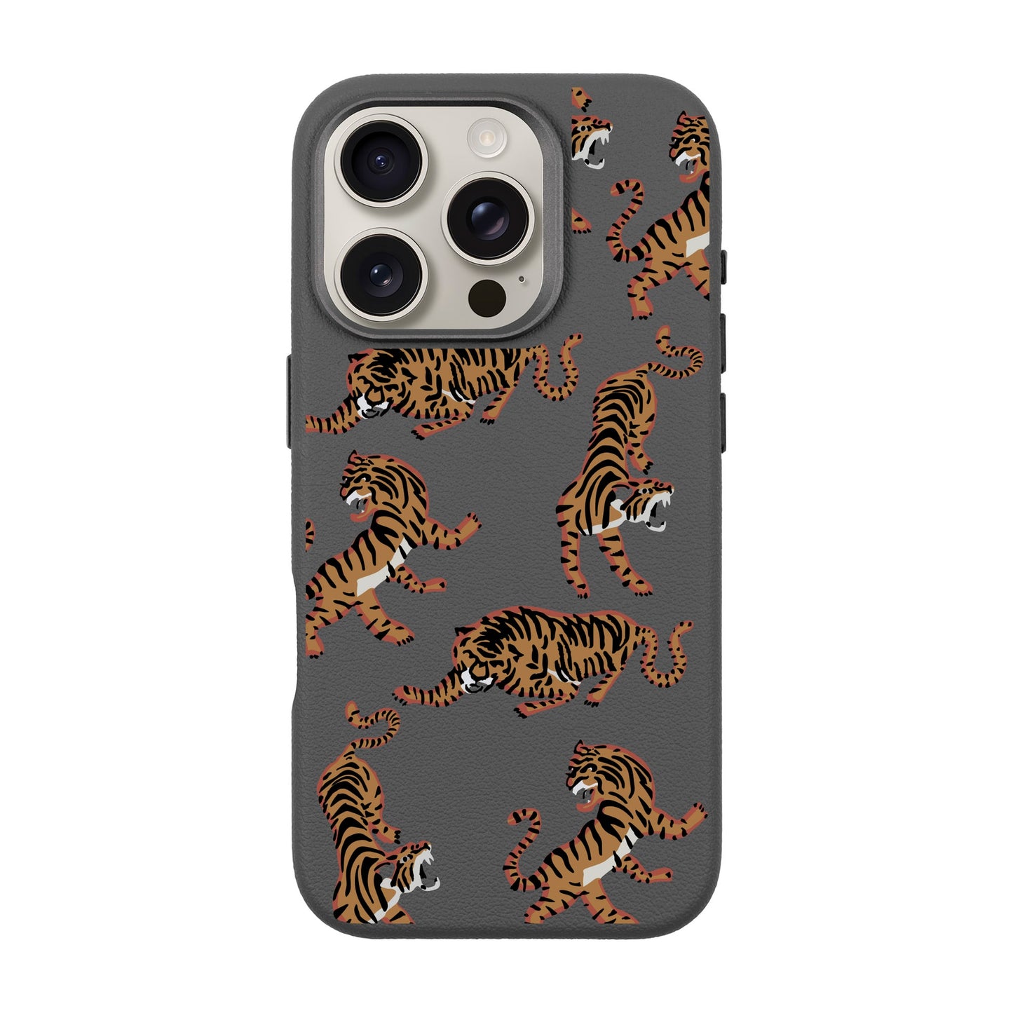 TIGER-iPhone 16 Pro Leather Premium Kılıf MagSafe Özellikli