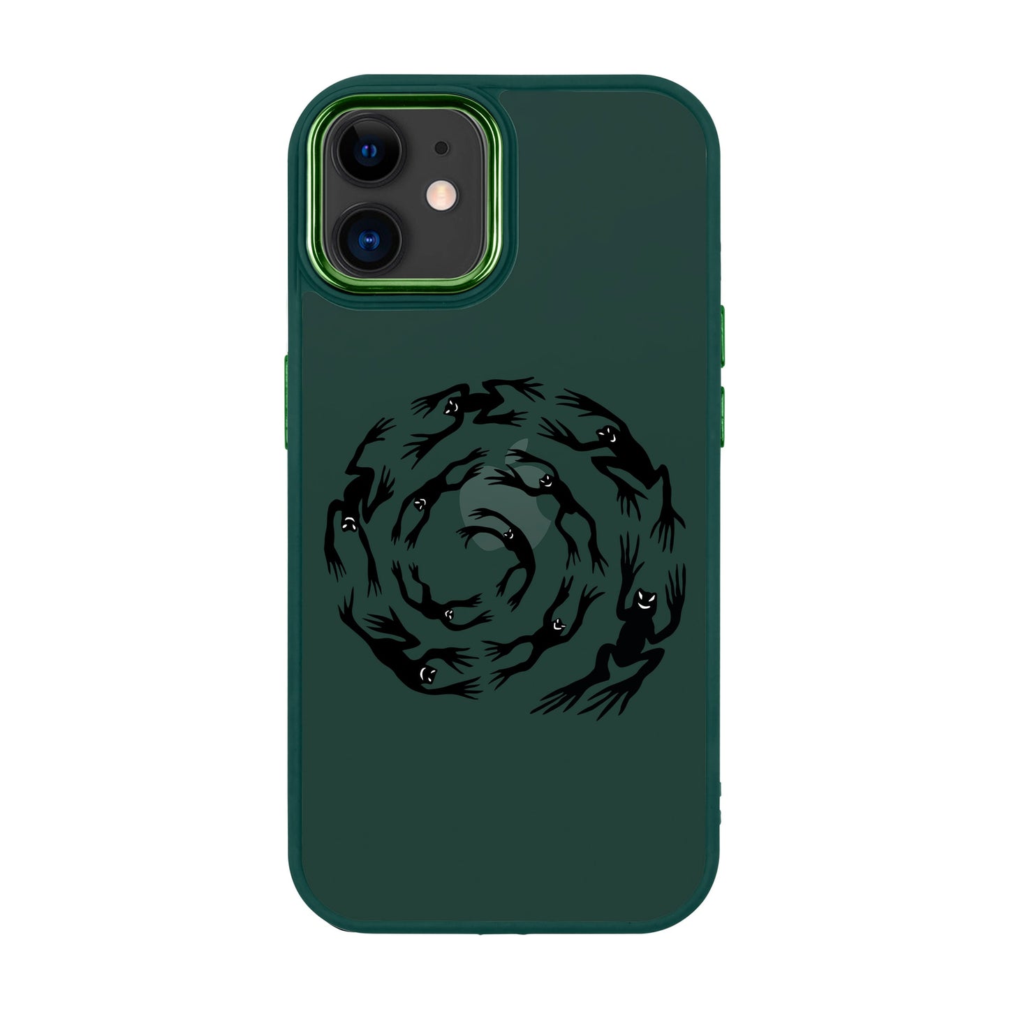 SWIRLING FROGS-iPhone 11 Proof Kılıf