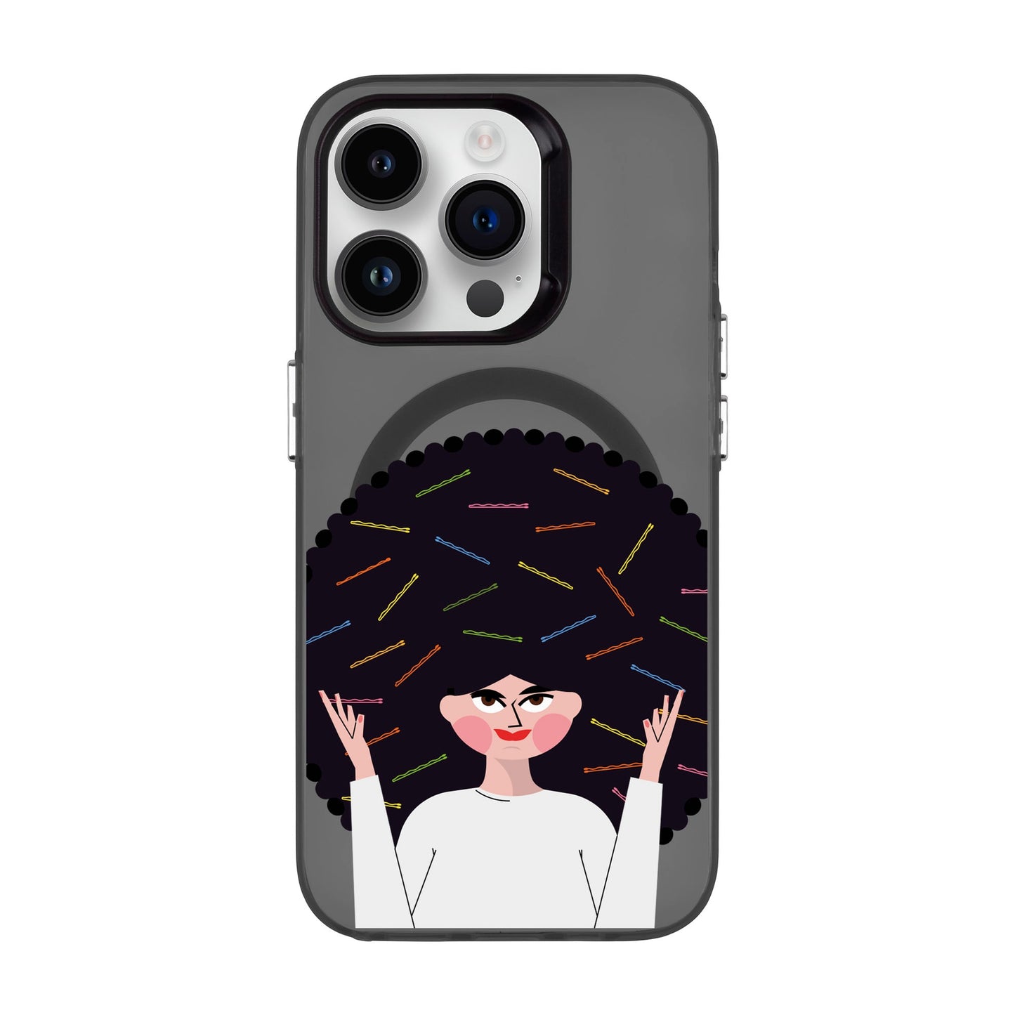 TANGLES OF HAPPINESS-Hold Kılıf MagSafe Özellikli - iPhone 13 Pro