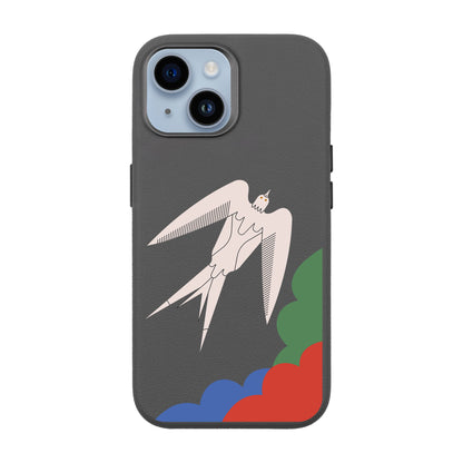 L’OISEAU LIBRE-iPhone 13 Leather Premium Kılıf MagSafe Özellikli