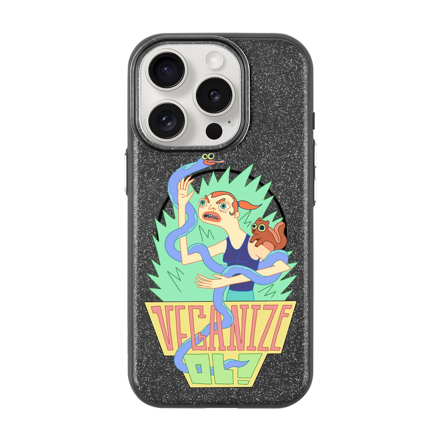 VEGANİZE-Radiant Kılıf MagSafe Özellikli - iPhone 15 Pro