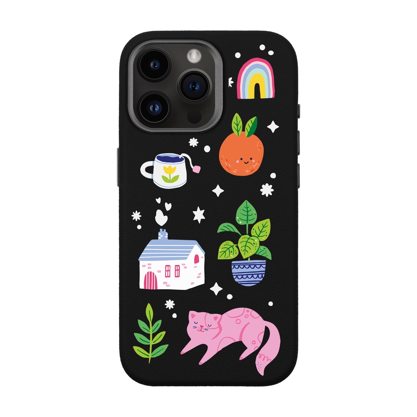 FRESH SPRING-iPhone 14 Pro Max Leather Premium Kılıf MagSafe Özellikli