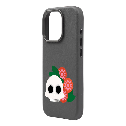 MEMENTO BLOOM-iPhone 16 Pro Max Leather Premium Kılıf MagSafe Özellikli