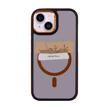 SPREAD LOVE-Dark Kılıf MagSafe Özellikli - iPhone 13