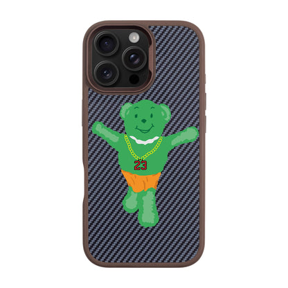 GREEN BEAR-iPhone 16 Pro Max Plaid Kılıf MagSafe Özellikli
