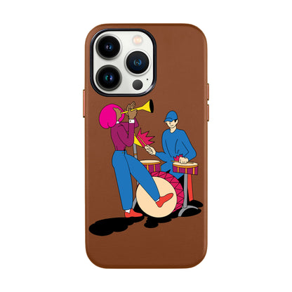 JAM-iPhone 13 Pro Leather Kılıf