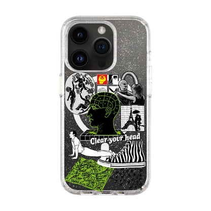 CLEAR YOUR HEAD-iPhone 14 Pro Shiny Kılıf MagSafe Özellikli