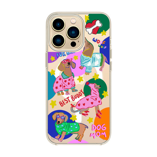 DOG MOM-iPhone 11 Pro Max Solid Kılıf MagSafe Özellikli