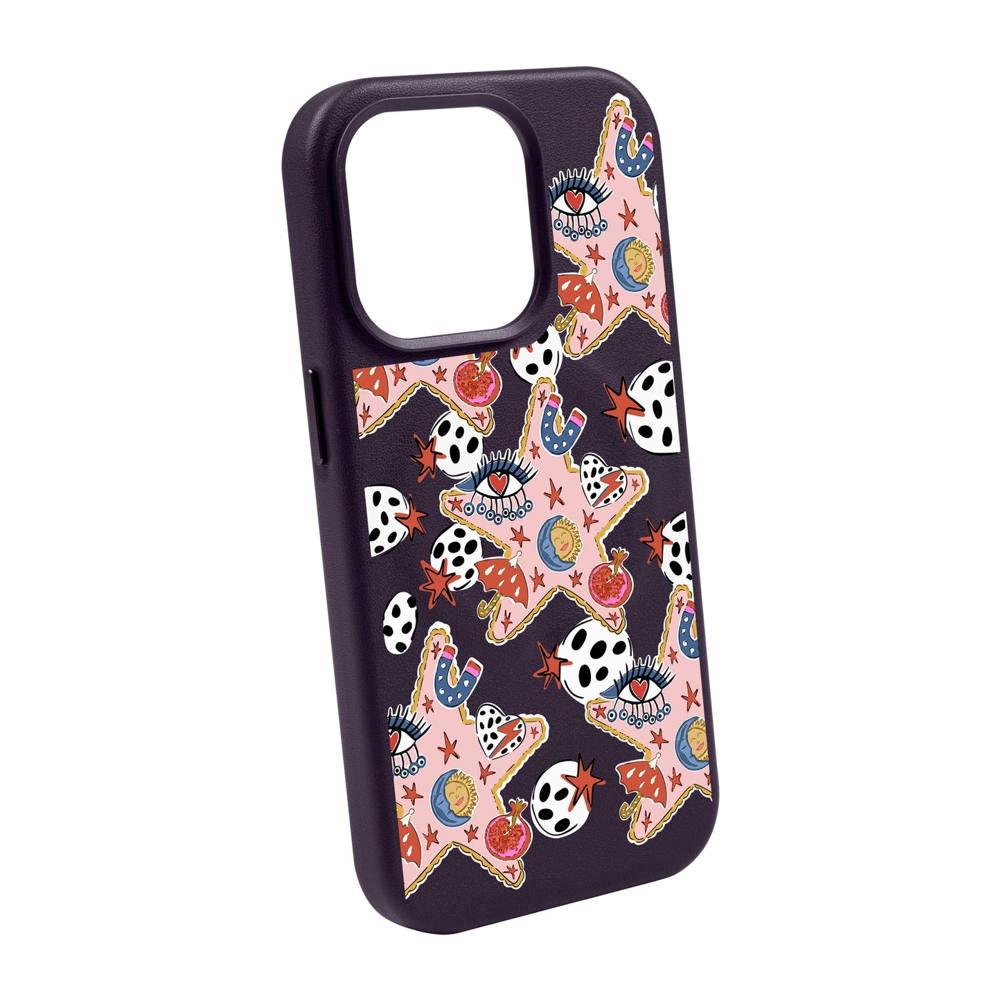 DURUSKO-iPhone 14 Pro Leather Kılıf MagSafe Özellikli