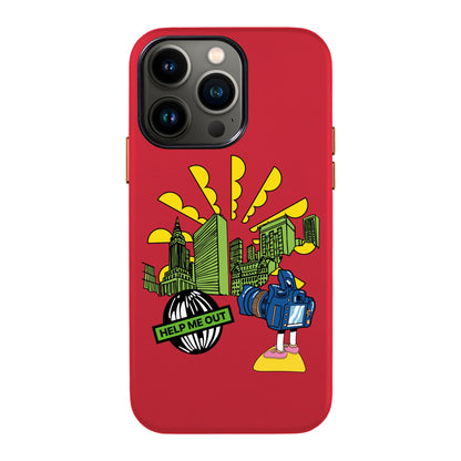 HELP ME OUT-iPhone 13 Pro Max Leather Kılıf
