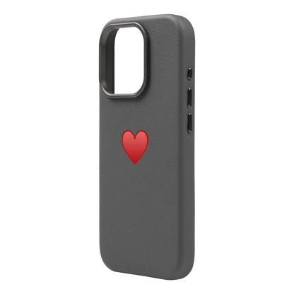 SPREAD HEART-iPhone 16 Pro Max Leather Premium Kılıf MagSafe Özellikli