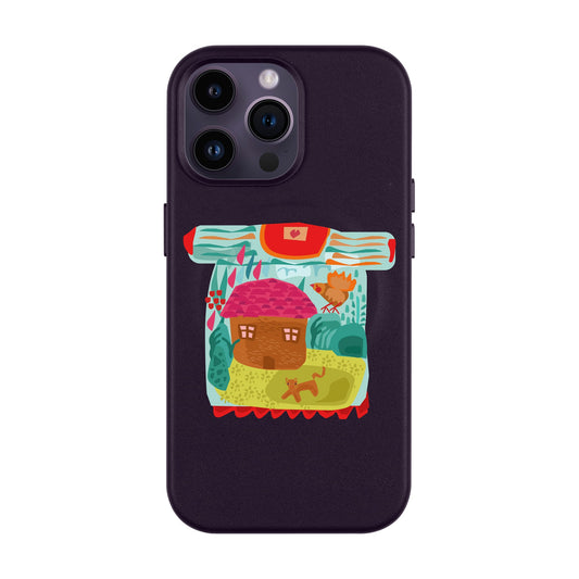 SİHİRLİ KAZAK-iPhone 14 Pro Max Leather Kılıf MagSafe Özellikli