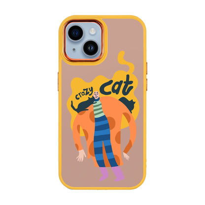 CRAZY CAT-iPhone 14 Plus Proof Kılıf