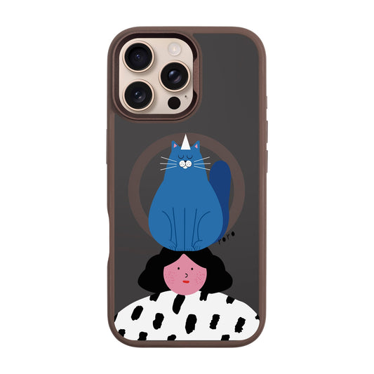 NAUGHTY CAT-iPhone 16 Pro Max Rise Kılıf MagSafe Özellikli