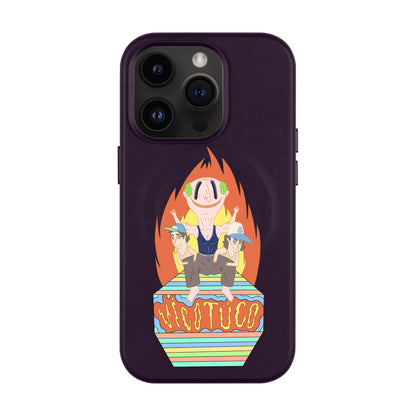 VİCOTÜCO ADAM-Leather Kılıf MagSafe Özellikli - iPhone 14 Pro