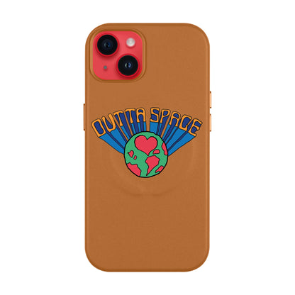 OUTTA SPACE-iPhone 14 Plus Leather Kılıf MagSafe Özellikli