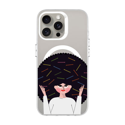 TANGLES OF HAPPINESS-Hold Kılıf MagSafe Özellikli - iPhone 15 Pro Max