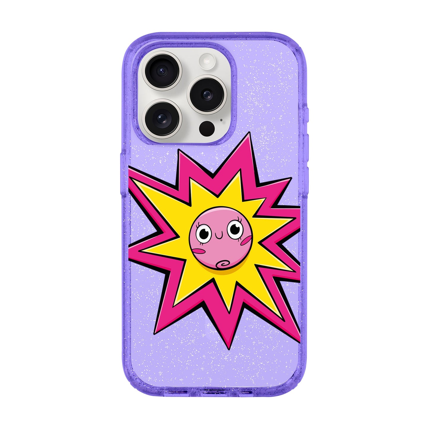 POP PRINCESSES-iPhone 15 Pro Shiny Kılıf MagSafe Özellikli