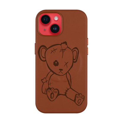 BABY BEAR-Leather Kılıf MagSafe Özellikli - iPhone 13
