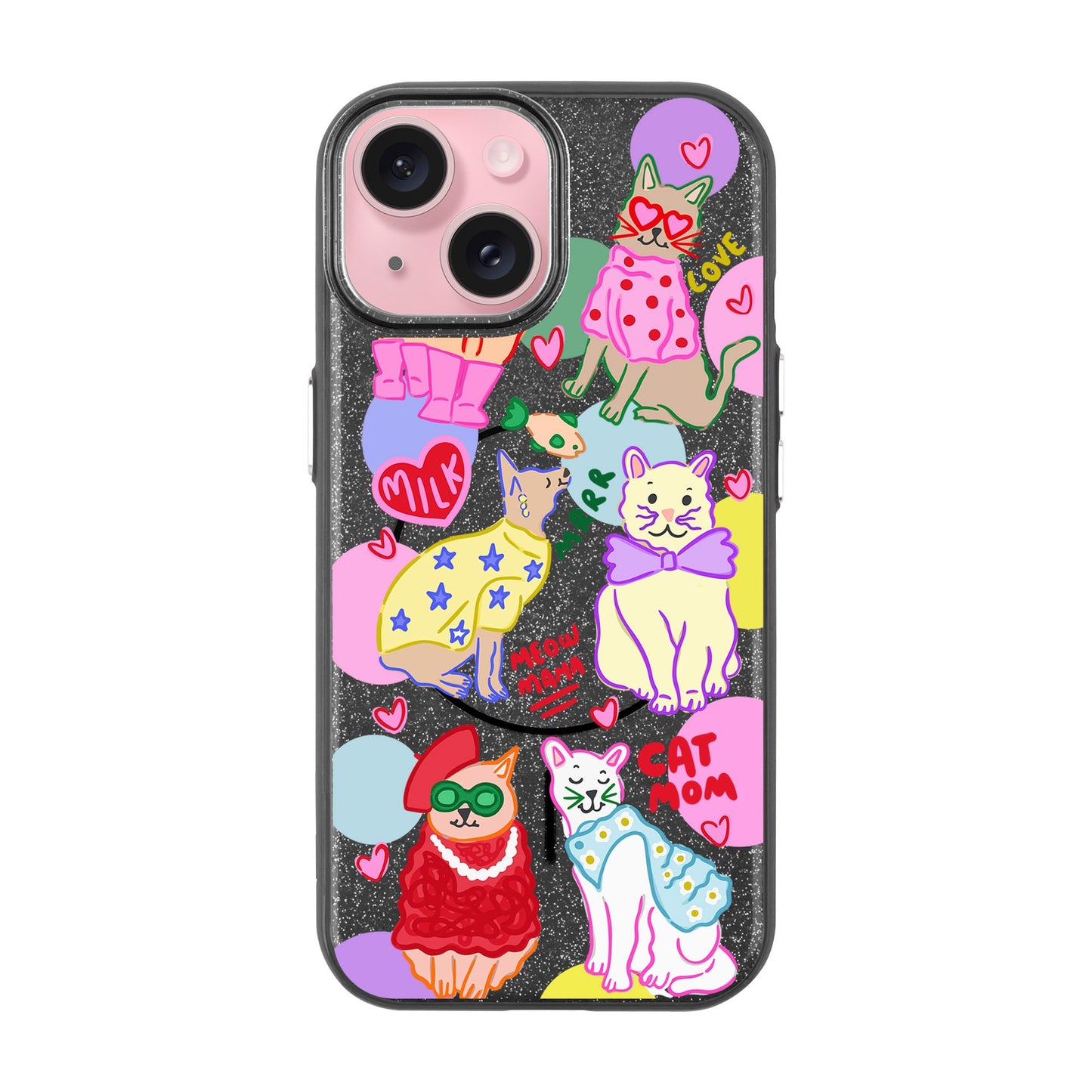 CAT MOM-iPhone 15 Plus Radiant Kılıf MagSafe Özellikli