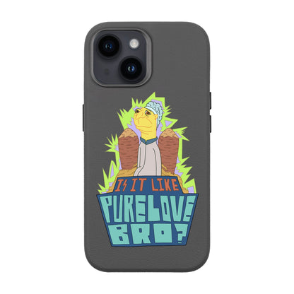 PURE LOVE-iPhone 14 Leather Premium Kılıf MagSafe Özellikli