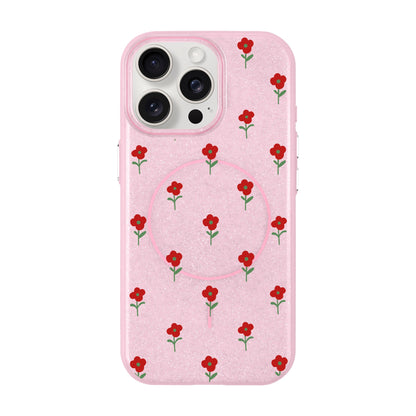 FLOWER POWER-iPhone 15 Pro Max Radiant Kılıf MagSafe Özellikli