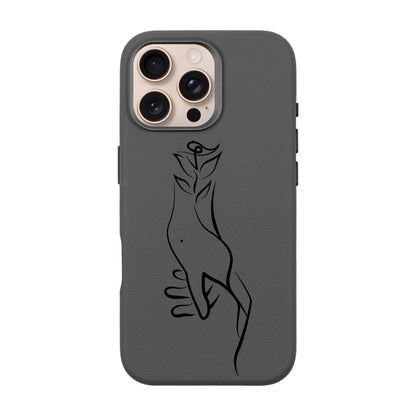 TOUCH-iPhone 16 Pro Max Leather Premium Kılıf MagSafe Özellikli