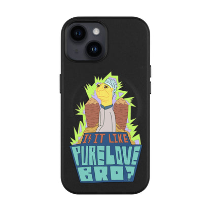 PURE LOVE-Leather Kılıf MagSafe Özellikli - iPhone 13