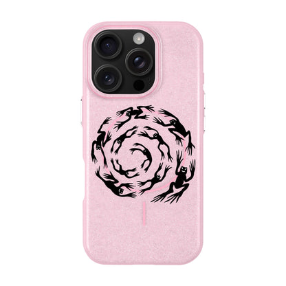 SWIRLING FROGS-iPhone 16 Pro Radiant Kılıf MagSafe Özellikli
