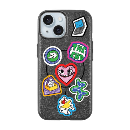 TŌTEN STICKERZ-Radiant Kılıf MagSafe Özellikli - iPhone 15
